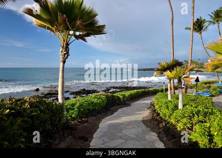 Waikoloa sulla Big Island alle Hawaii Foto Stock