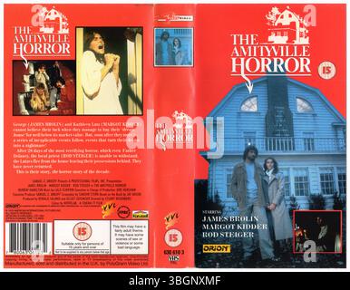 The Amityville Horror (1979) VHS Cover (1994, Regno Unito) di PolyGram Video Foto Stock