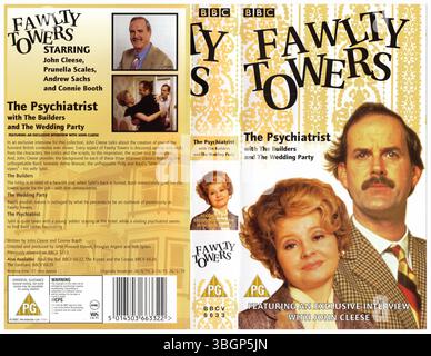 Fawlty Towers: The Psychiatrist VHS Cover (1998) (Regno Unito) di BBC Worldwide Foto Stock