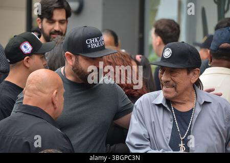 L'attore Danny Trejo appare alla Hollywood Walk of Fame cerimonia per onorare LA GUERRA, tenutasi il 5 giugno 2025 a Los Angeles, California. Crediti: Sharon Graphics/Alamy Live News Foto Stock
