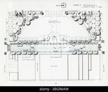 Il 1979 High Street Development Standards: Downtown Final Report presenta un piano dettagliato per il corridoio High Street di Columbus, che affronta la gestione del traffico, lo sviluppo economico e le strategie di finanziamento per la rivitalizzazione urbana. Foto Stock