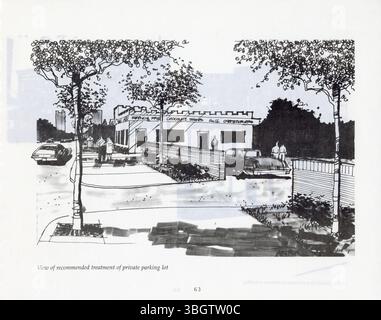 Il rapporto 1979 High Street Development Standards fornisce linee guida per la pianificazione della sezione North High Street da Goodale a Fifth Avenue a Columbus, Ohio. Lo studio, commissionato dal Dipartimento dello sviluppo, fa parte di un'iniziativa più ampia per analizzare e proporre miglioramenti lungo il corridoio di High Street dalla Fifth a Greenlawn Avenue. Foto Stock