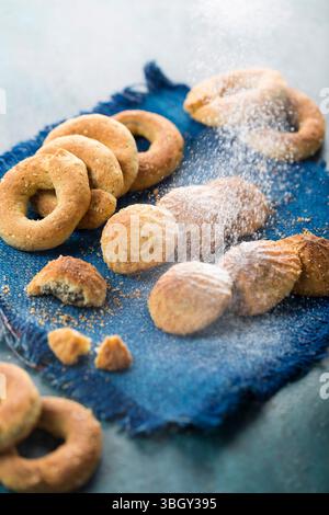 Maamoul, autentica delizia araba mediorientale tradizionale. Foto Stock