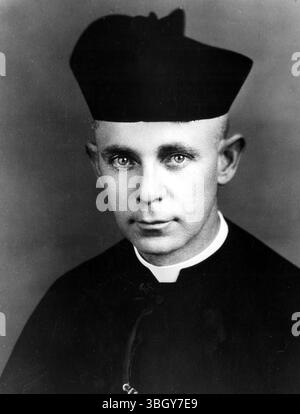 Eletto presidente Notre Dame. Rev John F o'Hara CSC è stato eletto presidente dell'Università di Notre Dame il 4 luglio, dal Consiglio provinciale della congregazione della Santa Croce. 7 giugno 1934 Foto Stock