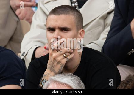 Parigi, Francia. 6 giugno 2025. Romeo Beckham partecipa al torneo Roland Garros 2025 il 6 giugno 2025 a Parigi, in Francia. Foto di Laurent Zabulon/ABACAPRESS.COM credito: Abaca Press/Alamy Live News Foto Stock