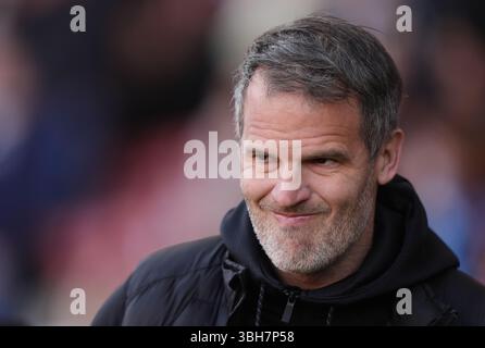 Foto del file datata 02-03-2025 di Robert Vilahamn. Il Tottenham ha licenziato l'allenatore della prima squadra femminile Robert Vilahamn dopo due anni di carica. Data di pubblicazione: Domenica 8 giugno 2025. Foto Stock