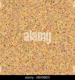 Design geometrico a triangoli. Piccoli triangoli. Forme solide nei telai. Stile multicolore. Modello ripetibile. Tessere vettoriali VIBRANT. Illustrazione Vettoriale