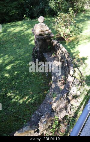 Cullman Alabama USA 17 agosto 2023 editoriale Ave Maria Grotto località turistica Foto Stock