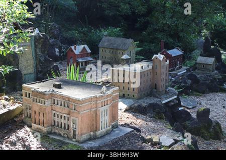 Cullman Alabama USA 17 agosto 2023 editoriale Ave Maria Grotto località turistica Foto Stock