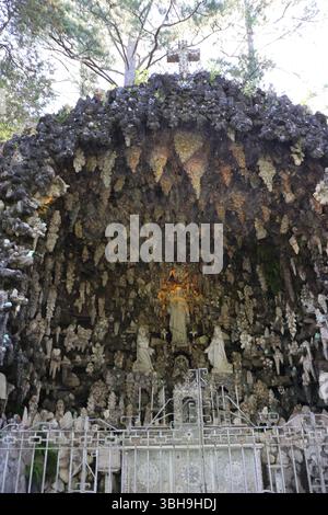Cullman Alabama USA 17 agosto 2023 editoriale Ave Maria Grotto località turistica Foto Stock