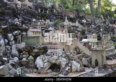Cullman Alabama USA 17 agosto 2023 editoriale Ave Maria Grotto località turistica Foto Stock