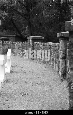 Cullman Alabama USA 17 agosto 2023 editoriale Ave Maria Grotto località turistica Foto Stock