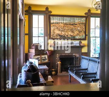 Los Angeles County Arboretum and Botanic Garden a Pasadena a Los Angeles, USA, 14 aprile 2025. (CTK Photo/Pavel Vesely) Foto Stock