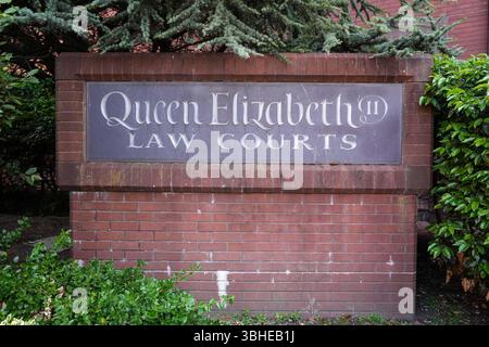 Newton Street, Birmingham, 8 giugno 2025. Vista generale della Corte Corona di Birmingham, conosciuta anche come Corte della Regina Elisabetta II, Birmingham. Crediti: British News and Media/Alamy Live News Foto Stock