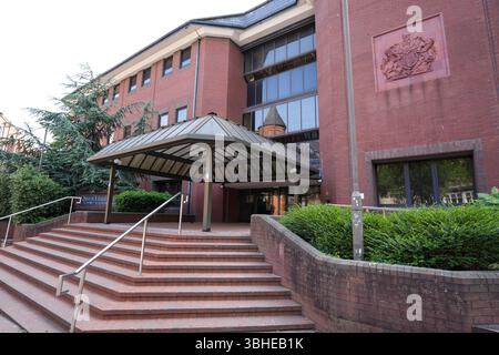 Newton Street, Birmingham, 8 giugno 2025. Vista generale della Corte Corona di Birmingham, conosciuta anche come Corte della Regina Elisabetta II, Birmingham. Crediti: British News and Media/Alamy Live News Foto Stock