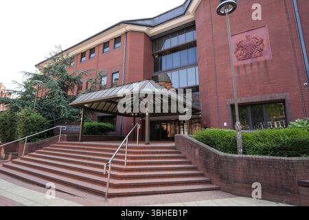 Newton Street, Birmingham, 8 giugno 2025. Vista generale della Corte Corona di Birmingham, conosciuta anche come Corte della Regina Elisabetta II, Birmingham. Crediti: British News and Media/Alamy Live News Foto Stock