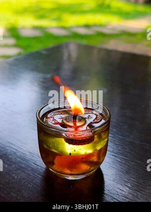 Un sostituto della candela di lunga durata Foto Stock