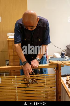 Museo di artigianato tradizionale Edo Shitamachi ad Asakusa Tokyo Giappone Foto Stock
