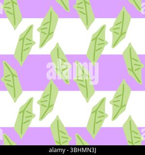 Design con motivo senza cuciture per imbarcazioni in carta Illustrazione Vettoriale