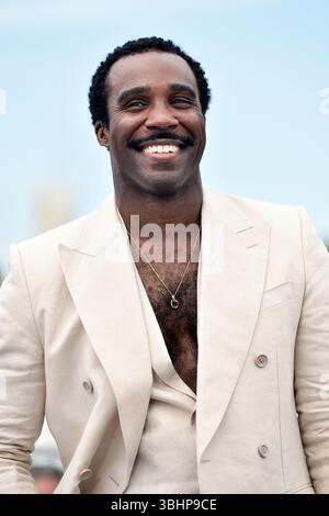 78° Festival di Cannes, 14 maggio 2025: L'attore Tramell Tillman posa durante il photocall del film “Mission: Impossible – The Final Reckoning” Foto Stock