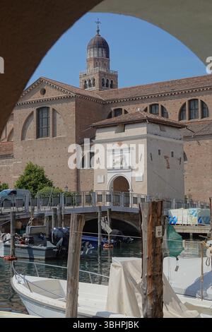 Italien, Chioggia, Cattedrale di Santa Maria Assunta // Italia, Chioggia, Cattedrale di Santa Maria Assunta Foto Stock