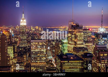 Città di New York negli Stati Uniti Foto Stock