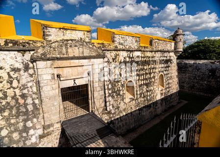 Fort San José el alto, Campeche City, Campeche, Messico Foto Stock