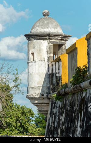 Fort San José el alto, Campeche City, Campeche, Messico Foto Stock