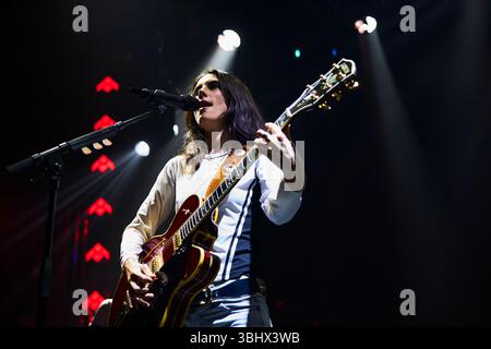 Teatro Barceló presenta un'esclusiva vetrina dal vivo di Wolf Alice, Madrid-Spagna Foto Stock