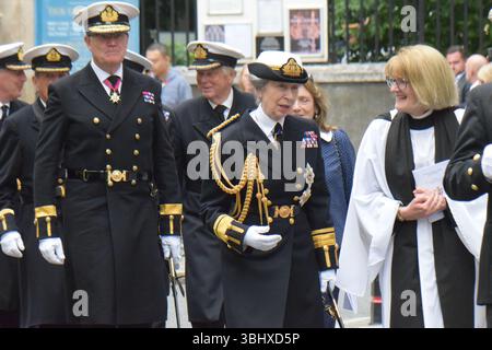 Sua altezza reale, Master, Trinity House, frequenta la Trinitytide Court alla Trinity House, Londra. Crediti: James Taylor/Alamy Live News Foto Stock