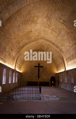 Abbey de Senanque, abbazia del X secolo fondata nel 1148, abitata da 12 monaci cistercensi, Provenza, Francia, Europa Foto Stock