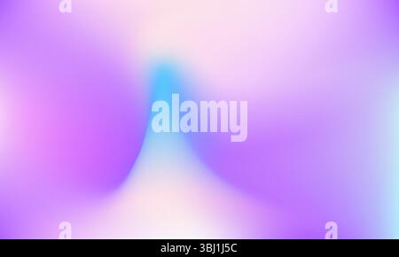Vivace sfondo sfumato pastello. Sfondo liquido astratto. Disegno vettoriale effetto mesh sfumata. Soft Fluid Abstract Design in viola, blu. Illustrazione Vettoriale