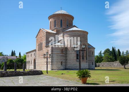 L'antica Chiesa di Sant'Andrea il primo chiamato (patriarcale), Pitsunda. Repubblica di Abkhazia Foto Stock