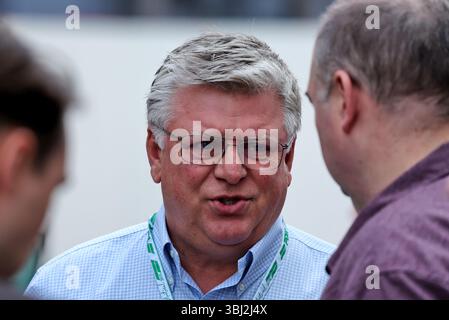 Montreal, Canada. 12 giugno 2025. Otmar Szafnauer (Stati Uniti). 12.06.2025. Formula 1 World Championship, Rd 10, Canadian Grand Prix, Montreal, Canada, giornata di preparazione. Crediti: James Moy/Alamy Live News Foto Stock