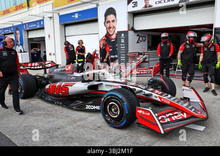 Montreal, Canada. 12 giugno 2025. Haas VF-25. 12.06.2025. Formula 1 World Championship, Rd 10, Canadian Grand Prix, Montreal, Canada, giornata di preparazione. Il credito fotografico dovrebbe essere: XPB/Alamy Live News. Foto Stock