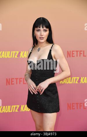 Phenix Kühnert beim Special Screening von Kaulitz & Kaulitz Staffel 2 im Delphi Filmpalast a Berlino AM 12.06.2025 *** Phenix Kühnert alla proiezione speciale di Kaulitz Kaulitz seconda stagione al Delphi Filmpalast di Berlino il 12 06 2025 Foto Stock