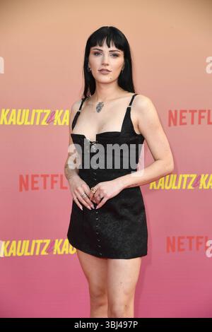 Phenix Kühnert beim Special Screening von Kaulitz & Kaulitz Staffel 2 im Delphi Filmpalast a Berlino AM 12.06.2025 *** Phenix Kühnert alla proiezione speciale di Kaulitz Kaulitz seconda stagione al Delphi Filmpalast di Berlino il 12 06 2025 Foto Stock