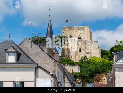 La prigione di Montrichard nel dipartimento di Loir-et-Cher, Francia Foto Stock