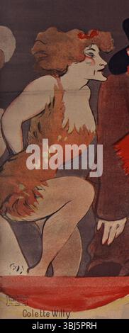 Ritratto di Colette (1873-1954), c1909. Collezione privata. Foto Stock