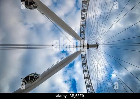 Guarda l'occhio di Londra Foto Stock
