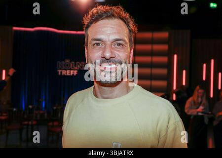 Kai Schumann bei der Aufzeichnung der WDR-Talkshow 'Kölner Treff' im WDR Studio BS 3. Köln, 12.04.2024 Foto Stock