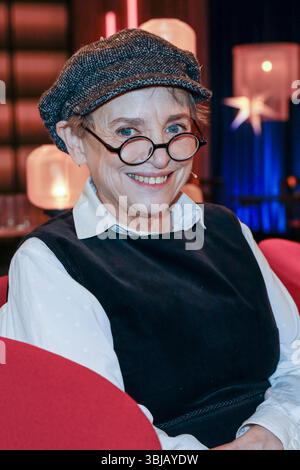 Katharina Thalbach bei der Aufzeichnung der WDR-Talkshow 'Kölner Treff' im WDR Studio BS 3. Köln, 05.12.2024 Foto Stock
