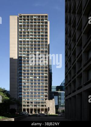 Silver Towers, ubicazione: New York NY, architetto: I.M. Pei Foto Stock