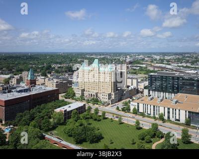 Firmin Desloge Hospital, sede: St. Louis, Missouri, Architetti: Study & Farrar, Arthur J. Widmer Foto Stock