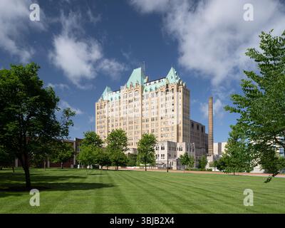 Firmin Desloge Hospital, sede: St. Louis, Missouri, Architetti: Study & Farrar, Arthur J. Widmer Foto Stock