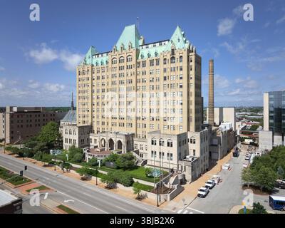 Firmin Desloge Hospital, sede: St. Louis, Missouri, Architetti: Study & Farrar, Arthur J. Widmer Foto Stock