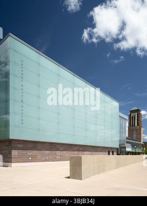 Teatro Arthur Miller, sede: Ann Arbor, Michigan, architetto: Thomas Payne Foto Stock
