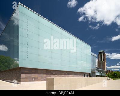 Teatro Arthur Miller, sede: Ann Arbor, Michigan, architetto: Thomas Payne Foto Stock