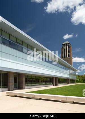 Teatro Arthur Miller, sede: Ann Arbor, Michigan, architetto: Thomas Payne Foto Stock