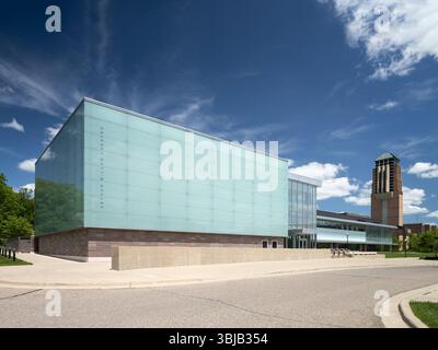 Teatro Arthur Miller, sede: Ann Arbor, Michigan, architetto: Thomas Payne Foto Stock